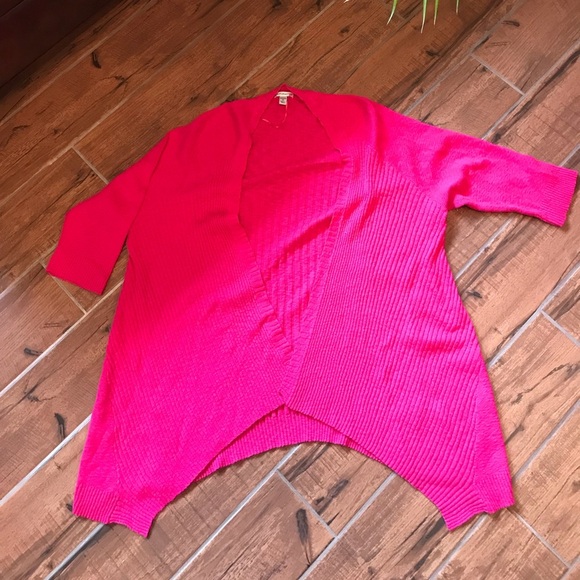 Pink Croft & Barrow Woman Size 1‎ Sweater Jacket - Picture 1 of 2